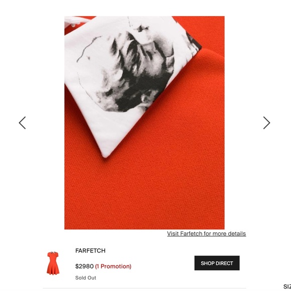 Valentino (never worn dress) with colar - Picture 5 of 13